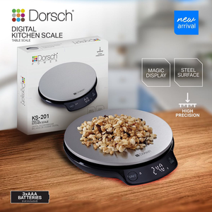 Digital Kitchen Scale KS-201 + Free Tefal Spoon