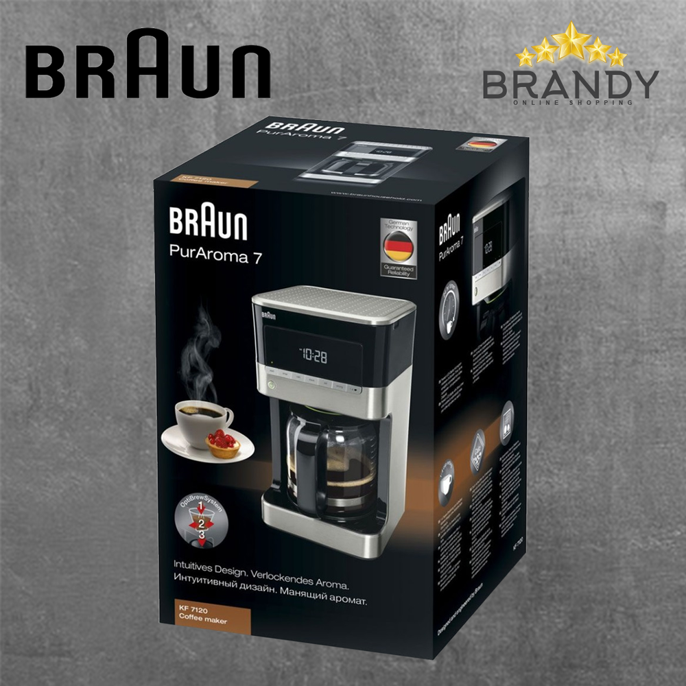 Coffee Maker KF7120BK with 24-Hour Timer