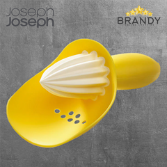 Joseph Joseph Catcher Citrus Reamer Seed-Catching Juicer Yellow