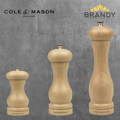 Capst Salt Grinder, Adjustable Beech Wood Design