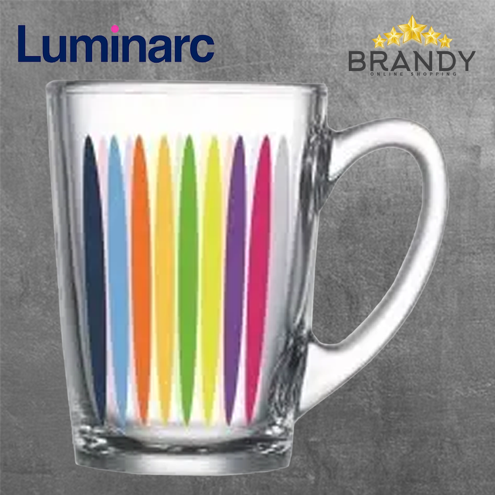 Fizz Mug Set 6pcs, Opal Glass, 320ml