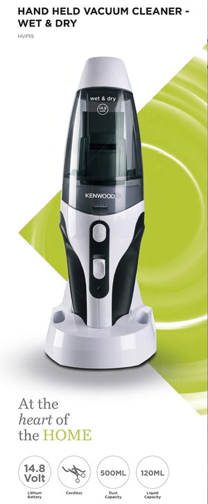 Hand Vacuum White HVP19 Wet & Dry