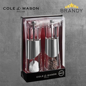 Bobbi Salt & Pepper Grinders Set 2pcs