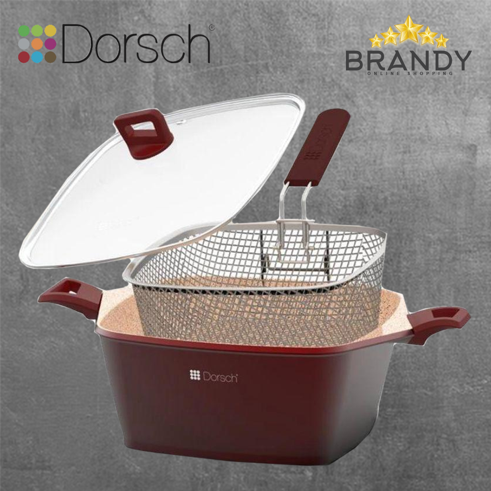 Premium Granite Deep Fryer 28cm