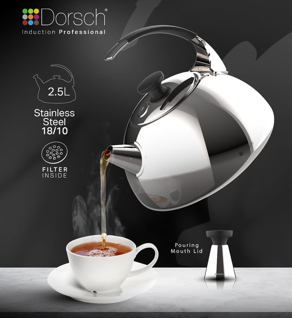 Kettle Steel Pro 2.5L Induction