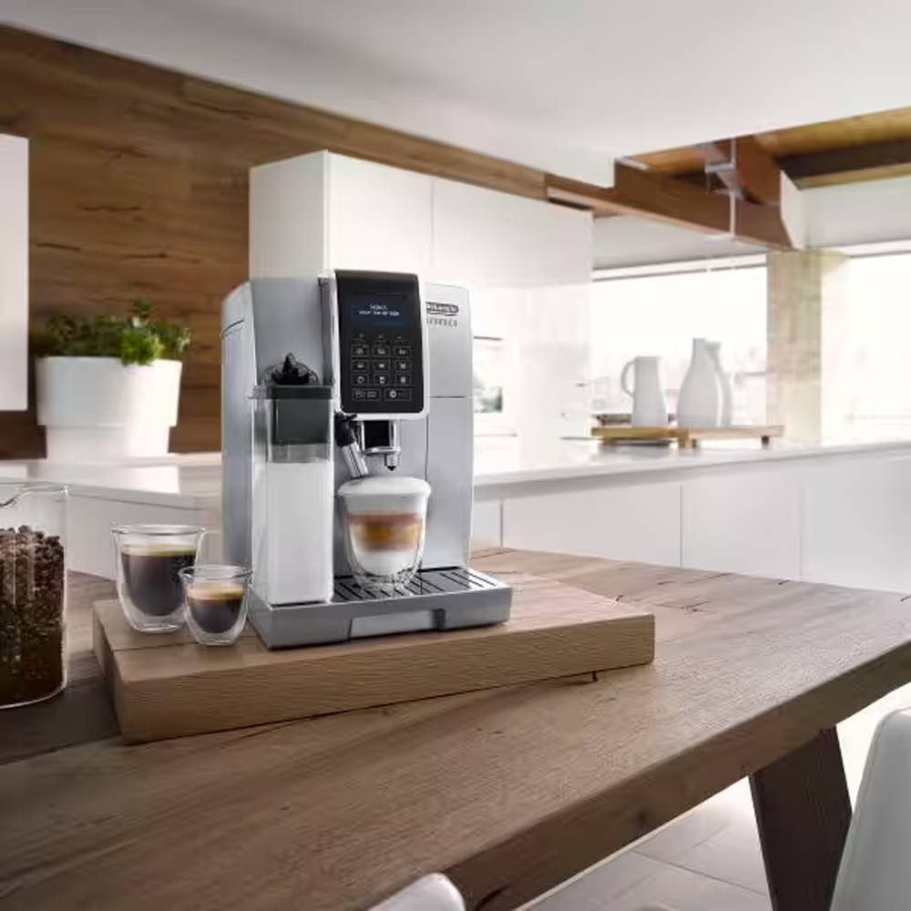 Dinamica Full Automatic Espresso Maker ECAM350.75S Silver Coffee Machine