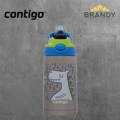 Contigo Easy Clean AUTOSPOUT Kids Steel Bottle 380 ml Fire Dragon