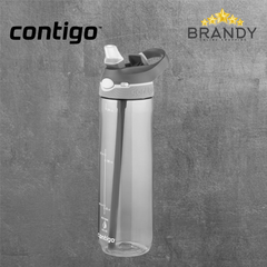 Contigo AUTOSPOUT Ashland Water Bottle 24 oz (720 ml) Smoke