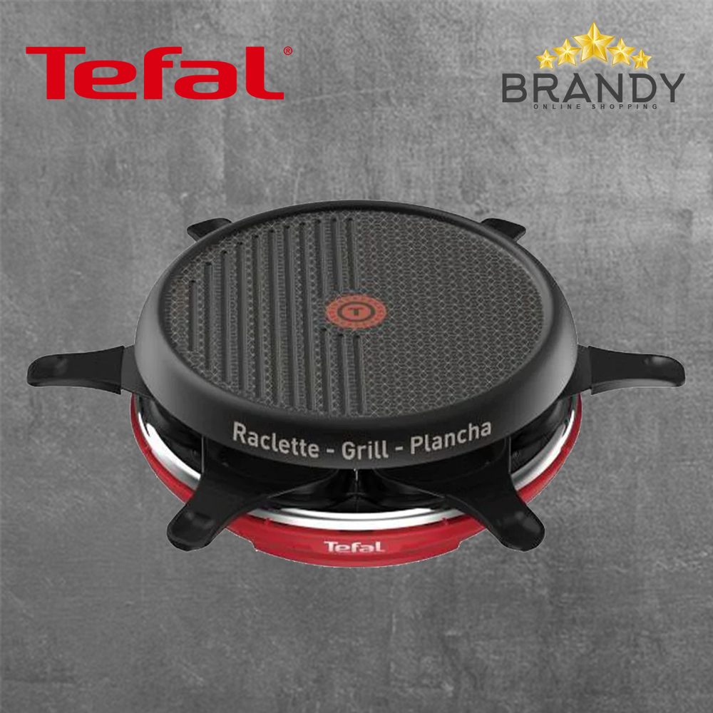 Raclette Colormania Red 6c RE12A512 - 850W, 30cm Diameter