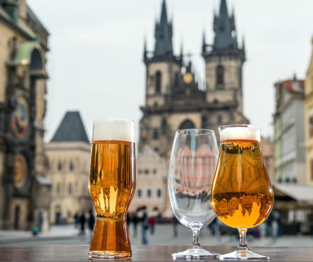 Beer Cups Set 6pcs Crystal Glass