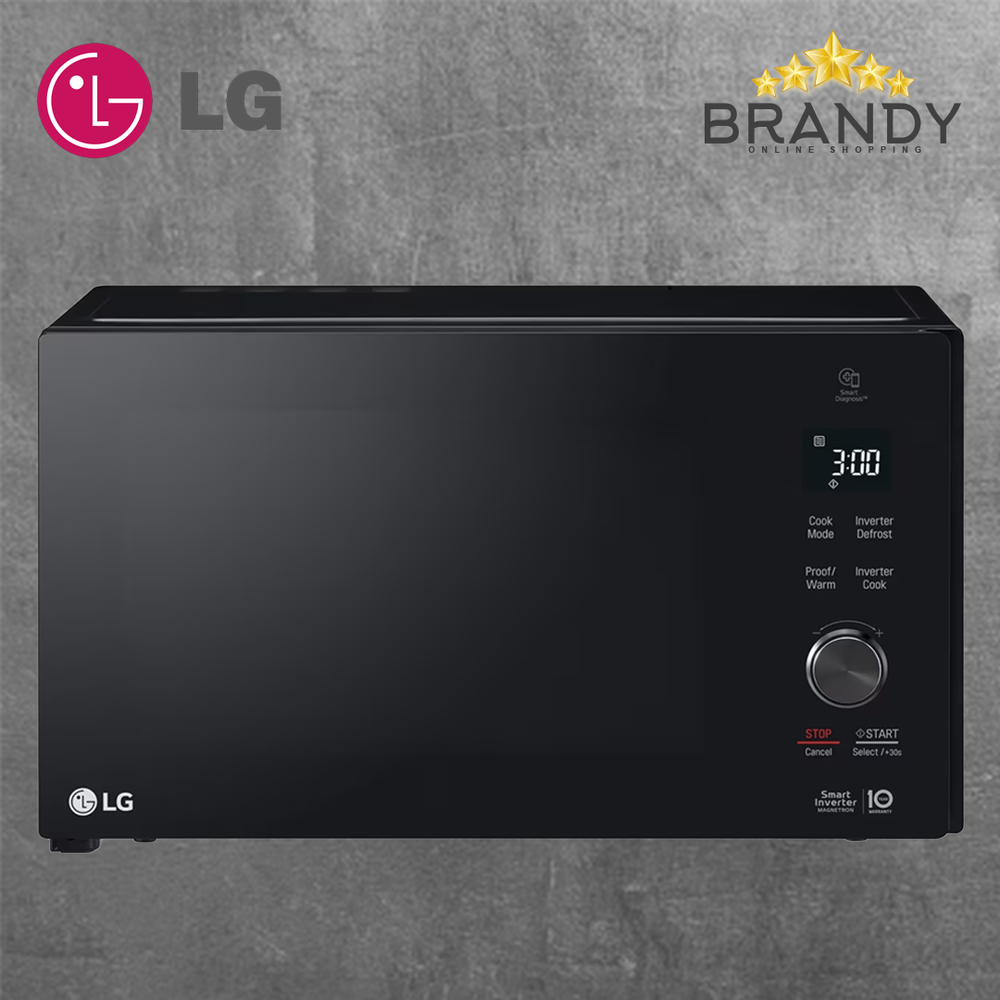 Microwave Black 42 Liters MH8265DIS Smart Inverter Even Heating Fast Cooking