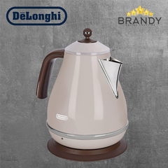 Icona Vintage Electric Kettle Beige KBOV2001BG Retro 1.7L Stainless Steel