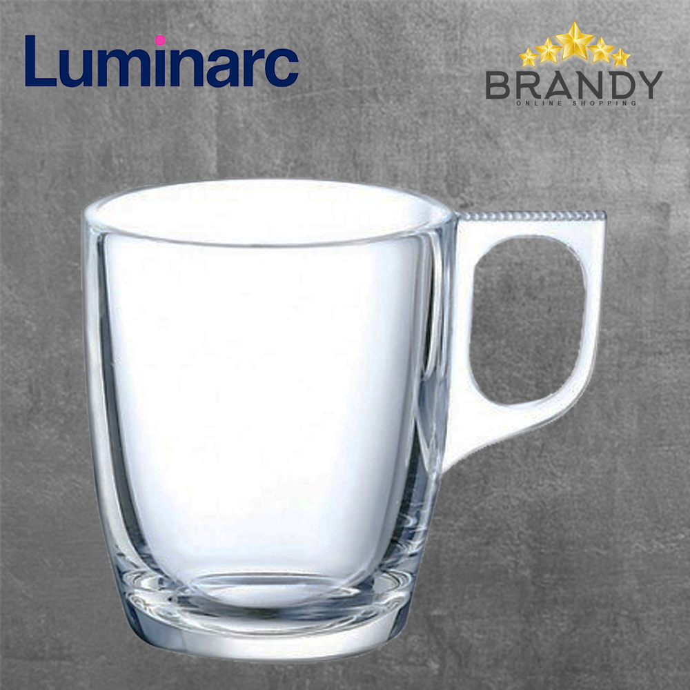 Nuevo Set 6 Coffee Cups - Glass, Thermal Shock Resistant