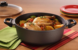 Diamond Low Casserole with Non-Stick Coating