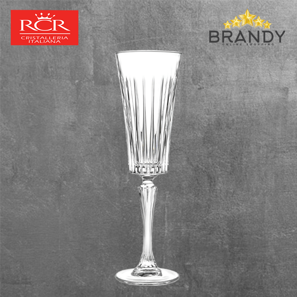 RCR Timeless Champagne Glass Set 6pcs - 21 cl-1