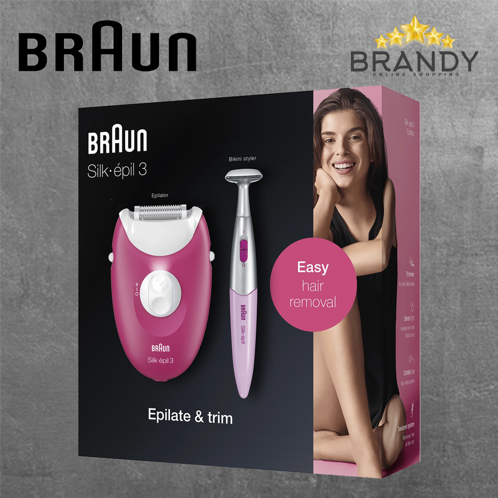 Silk-Epil SE3420 Epilator with Bikini Styler
