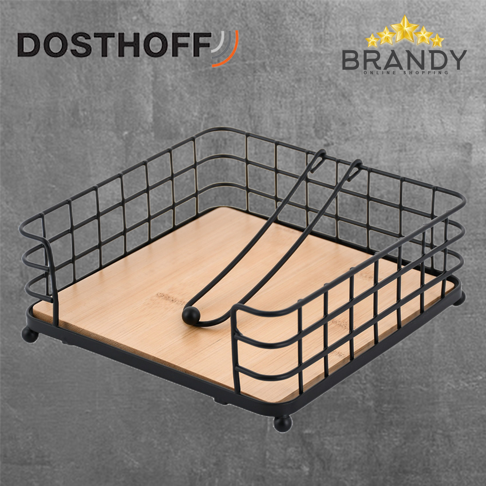 Iron Grid Napkin Holder
