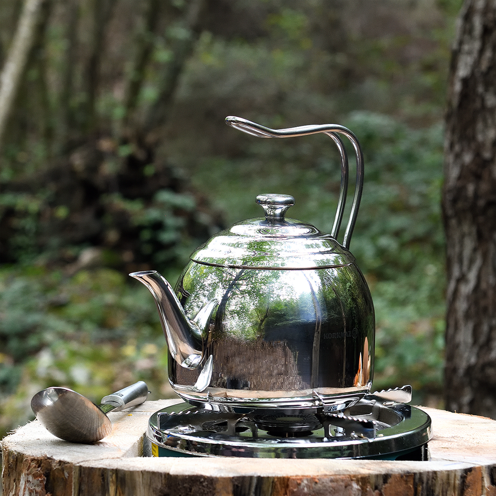 Droppa Tea Pot Stainless Steel 18/10, 2L, 2.7L, 3.5L