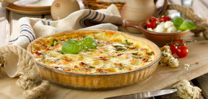 Bake & Enjoy Tart Dish, Tempered Glass Oven Safe Bakeware