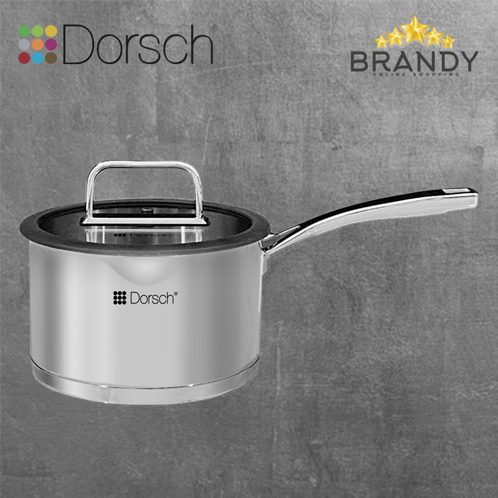 Steel Pro Sauce Pan 18cm Stainless Steel