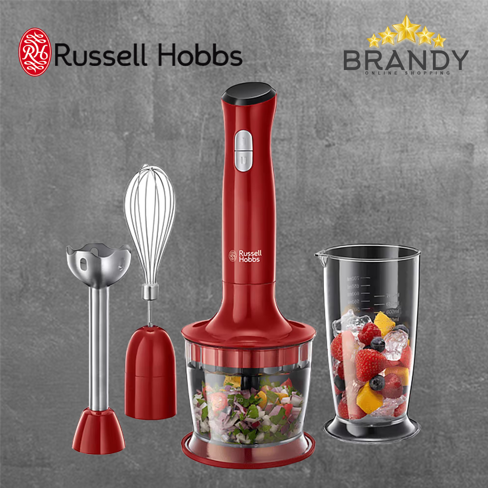 Russell Hobbs Desire Red 3-in-1 Hand Blender 27140-56-1
