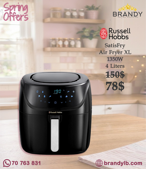 Russell Hobbs Satisfry Air Fryer 4L 27160 Touchscreen 10 Presets