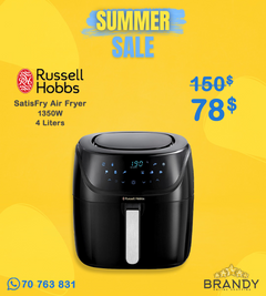 Russell Hobbs Satisfry Air Fryer 4L 27160 Touchscreen 10 Presets