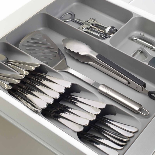 DrawerStore Cutlery & Utensils Organizer - Space-Saving Kitchen Solution