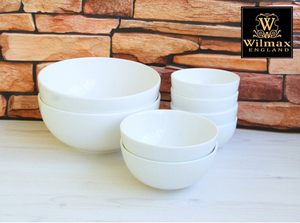 Wilmax Porcelain Bowl - 11cm, 14cm, 20cm