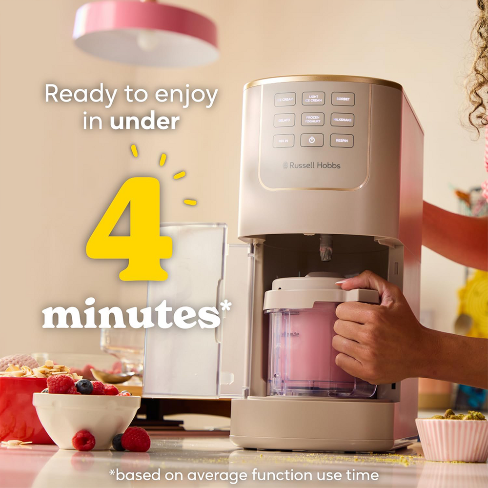 Russell Hobbs Chilluxe™ Ice Cream Maker - 7 Auto-Functions