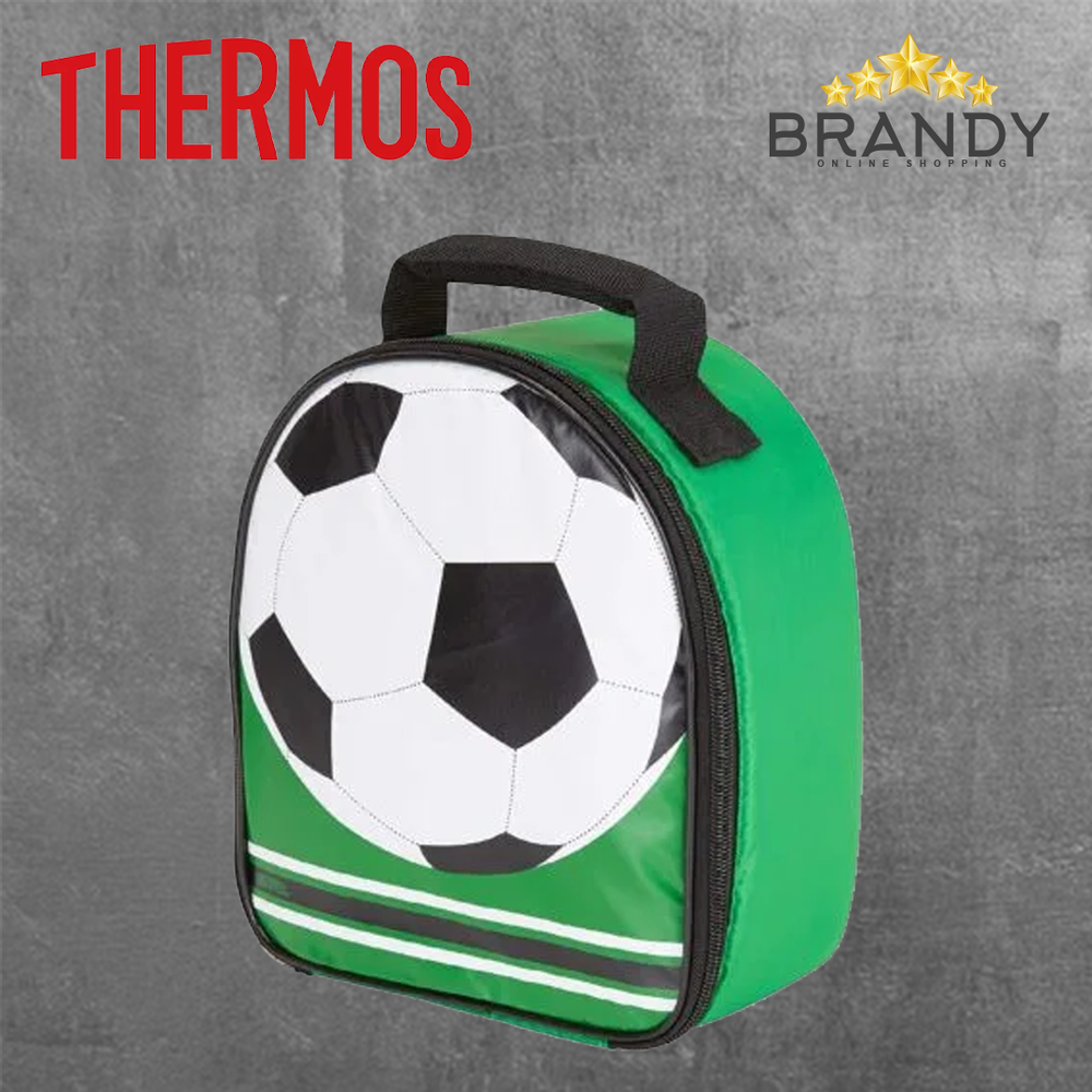Thermos Lunch Bag with Soccer Design