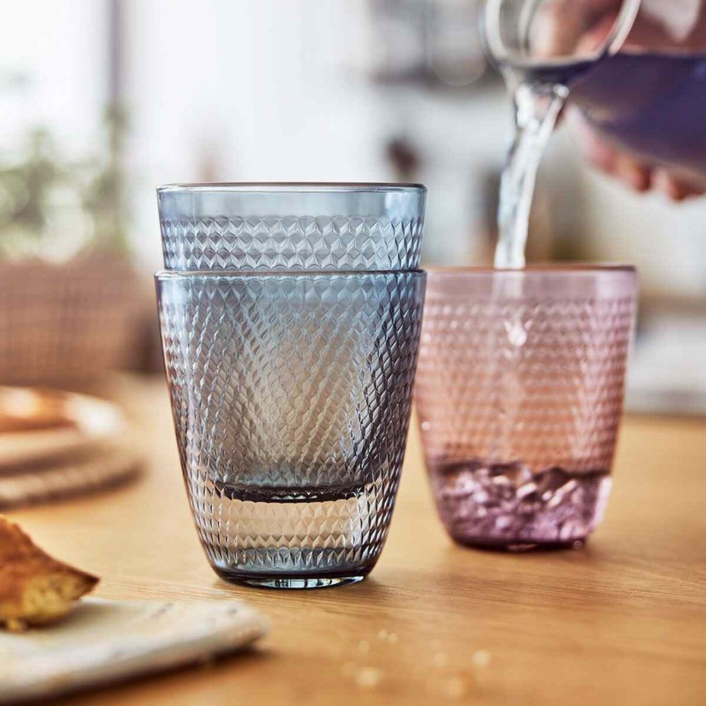 Pampille Blue Short Cups Set 6pcs