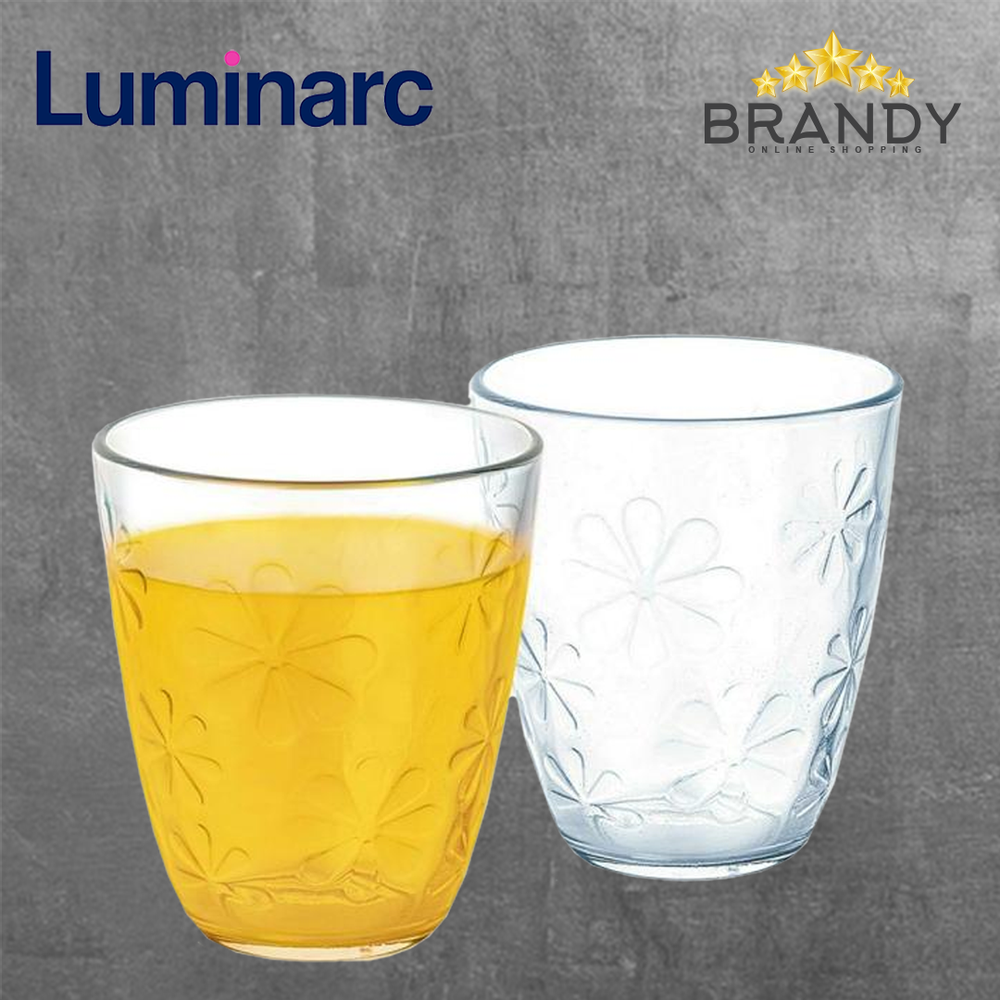 Neo Flower Short Cups Set 6pcs, 31cl Glass