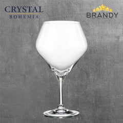 Crystal Bohemia Gavia 6-Piece Wine Glass Set Lead-Free Crystal