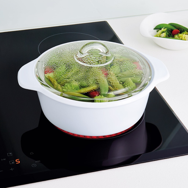 Vitroflam Pot - Opal Glass Serveware