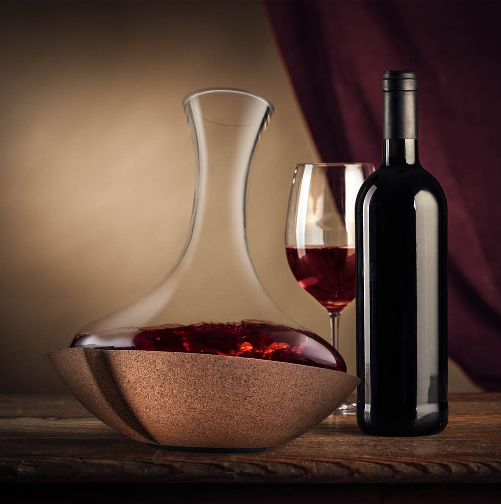 Swirling Carafe Crystal