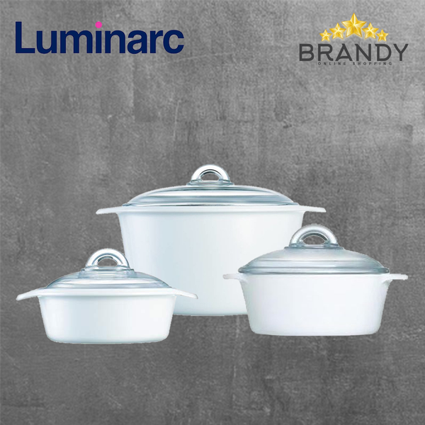 Vitroflam Pot - Opal Glass Serveware