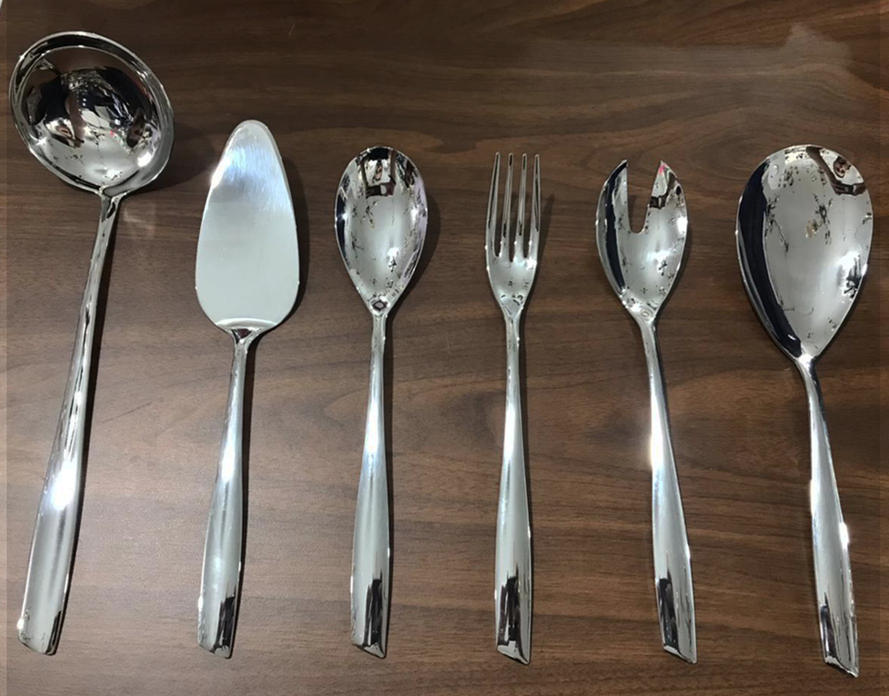 Shark Serving Set 6pcs Stainless Steel