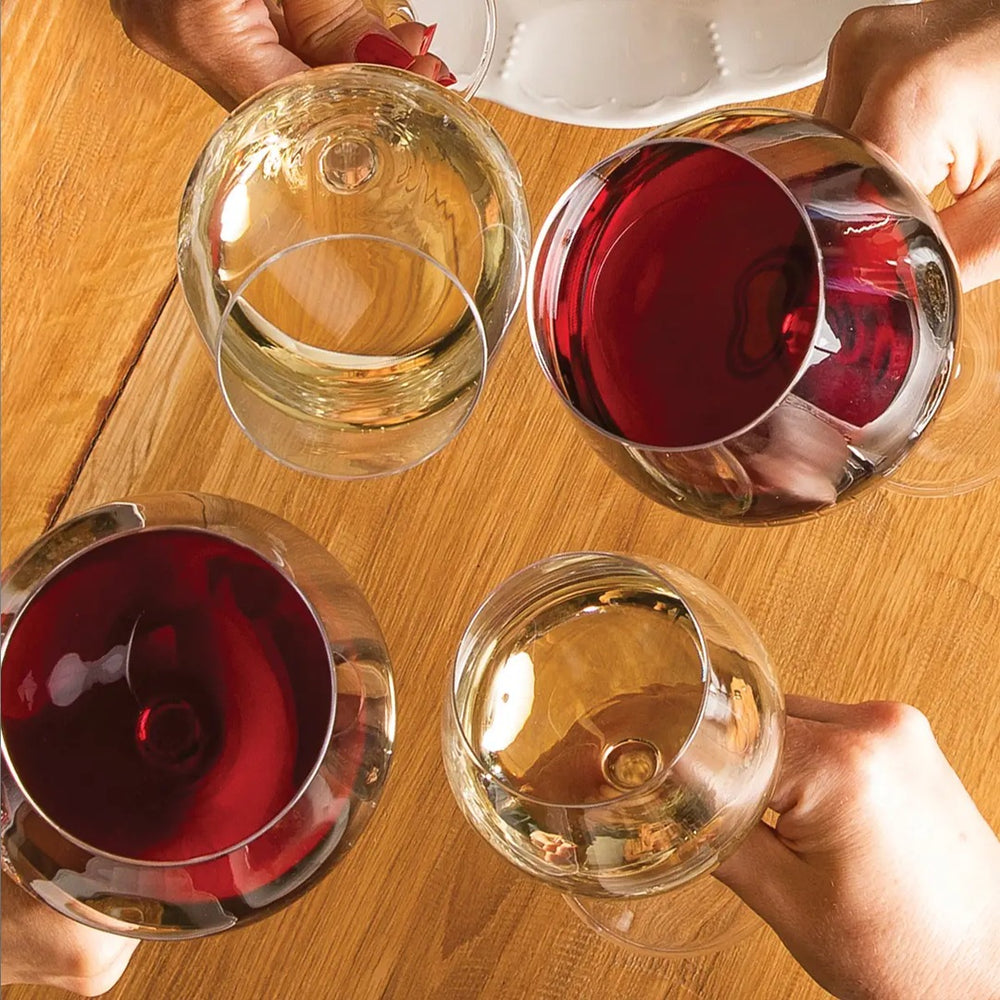 Colibri Wine Glasses Set 6pcs, Crystal Drinkware