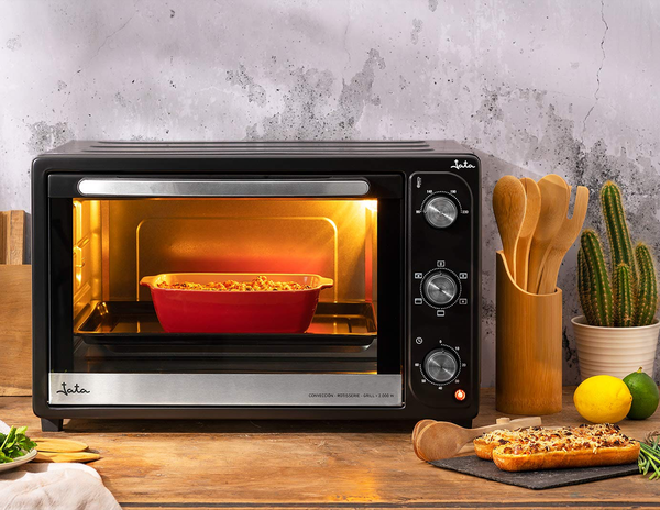 Jata Oven Grill Stainless Steel with Timer