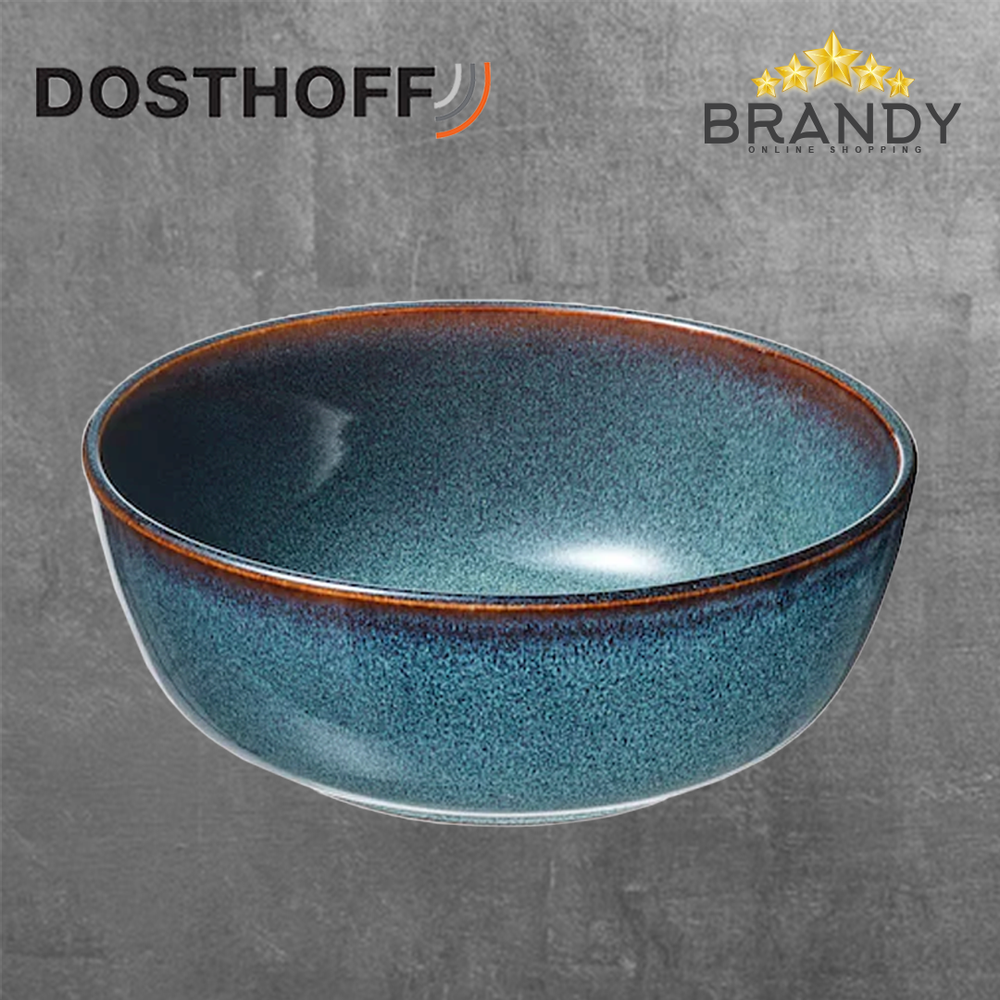 Ocean Blue Porcelain Bowls Set 6pcs