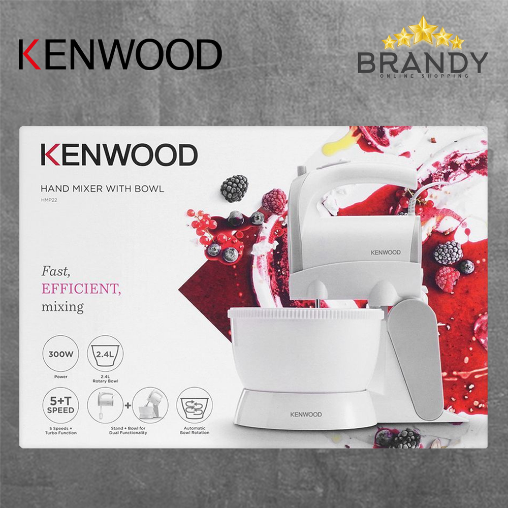 Cake Mixer HMP22 with 5 Speeds and 2.4L Capacity