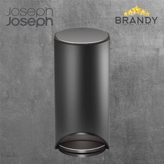 Joseph Joseph Arc 30L Easy-Push Pedal Bin Carbon Black