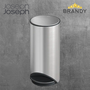 Arc Easy-push Stainless-steel Pedal Bin 10 Liters