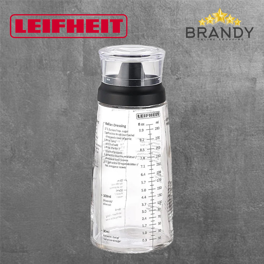 Salad Dressing Shaker Glass 300ml