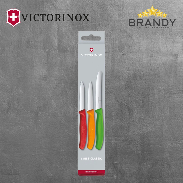 Victorinox Knife Set 3pcs - Stainless Steel Blades