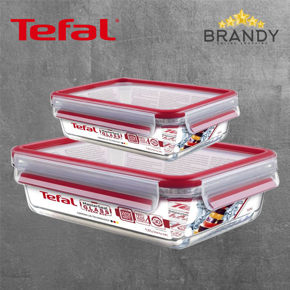 Masterseal Glass Food Container, BPA Free, Microwave & Oven Safe