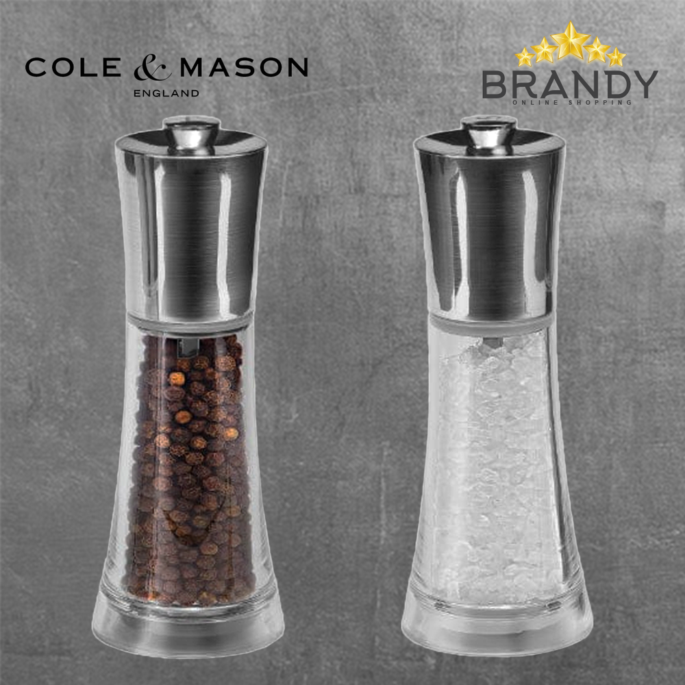 Style Salt & Pepper Grinders Set 2pcs