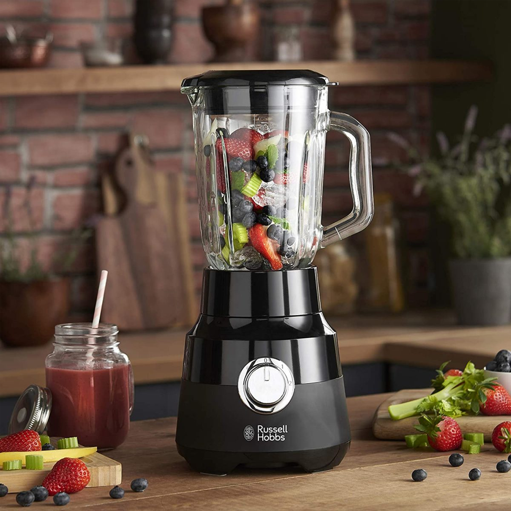 Blender 1.5L 24722 with Glass Jug and Stainless Steel Blades