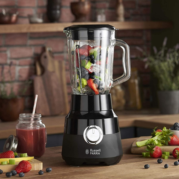 Blender 1.5L 24722 with Glass Jug and Stainless Steel Blades